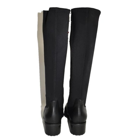 New! Blondo Starling Waterproof Boot Black Leather Size 8 DD503 5050 Stretch - Picture 5 of 7